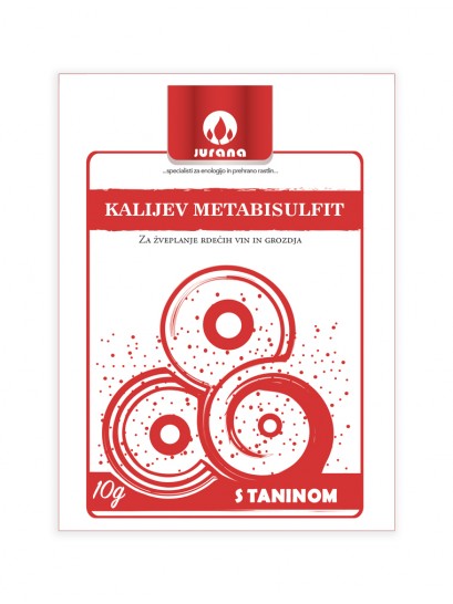 K-METABISULFIT + TANIN 10 g
