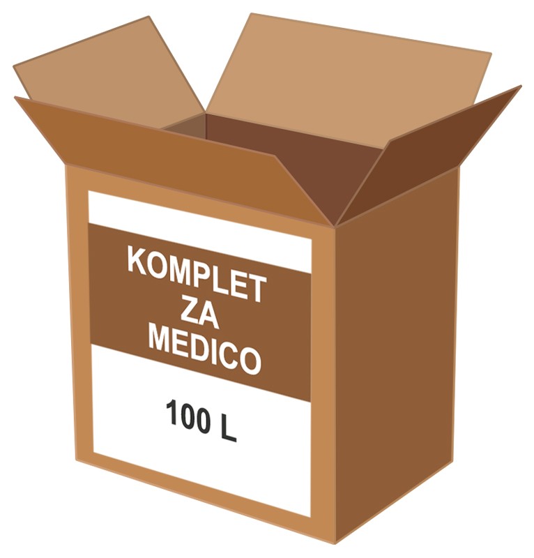 KOMPLET ZA MEDICO 100 l
